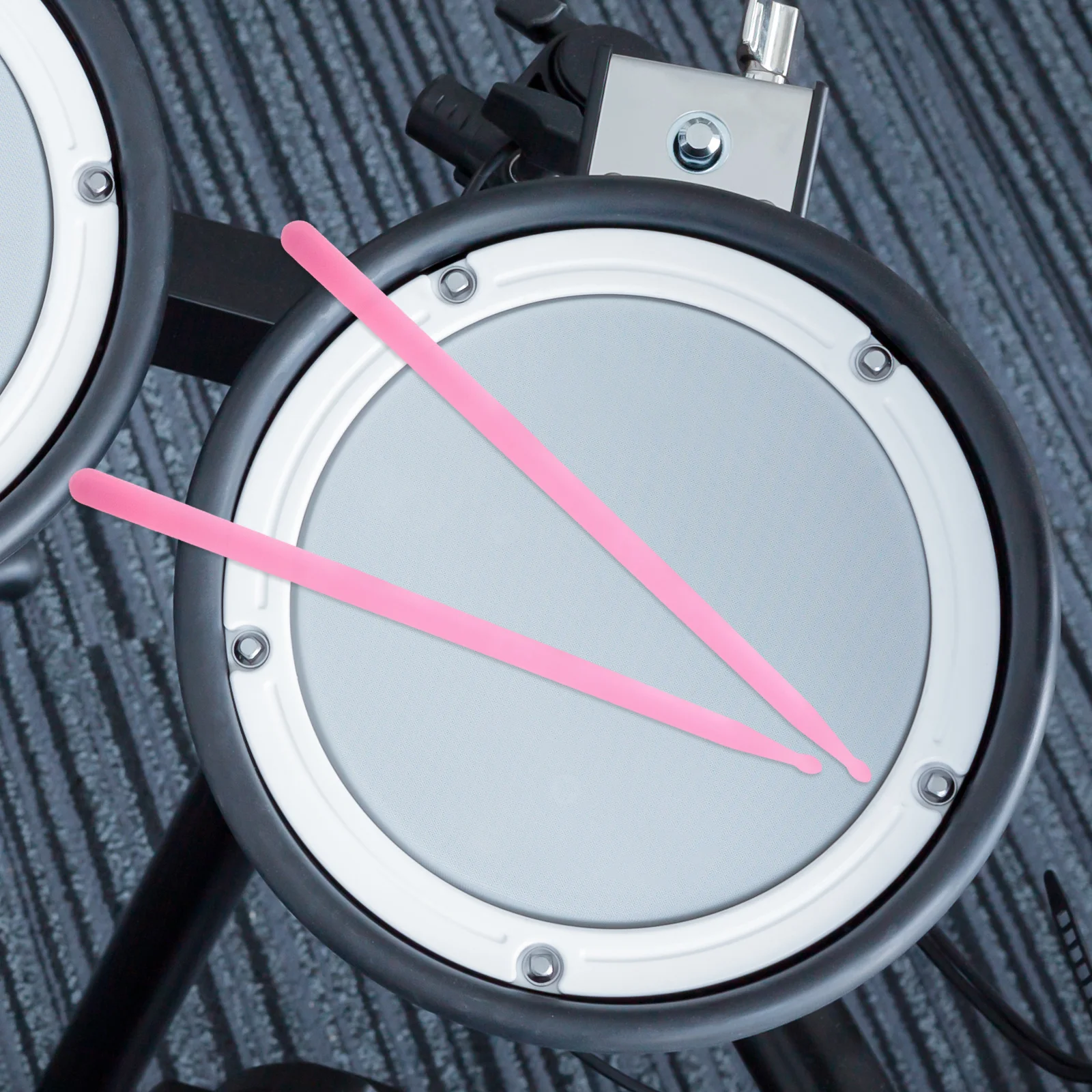 

1Pair Fluorescent Nylon Drumsticks Glow Drumsticks for Electronic Jazz Drums Luminous Cool Drum Sticks Gifts for Drummers