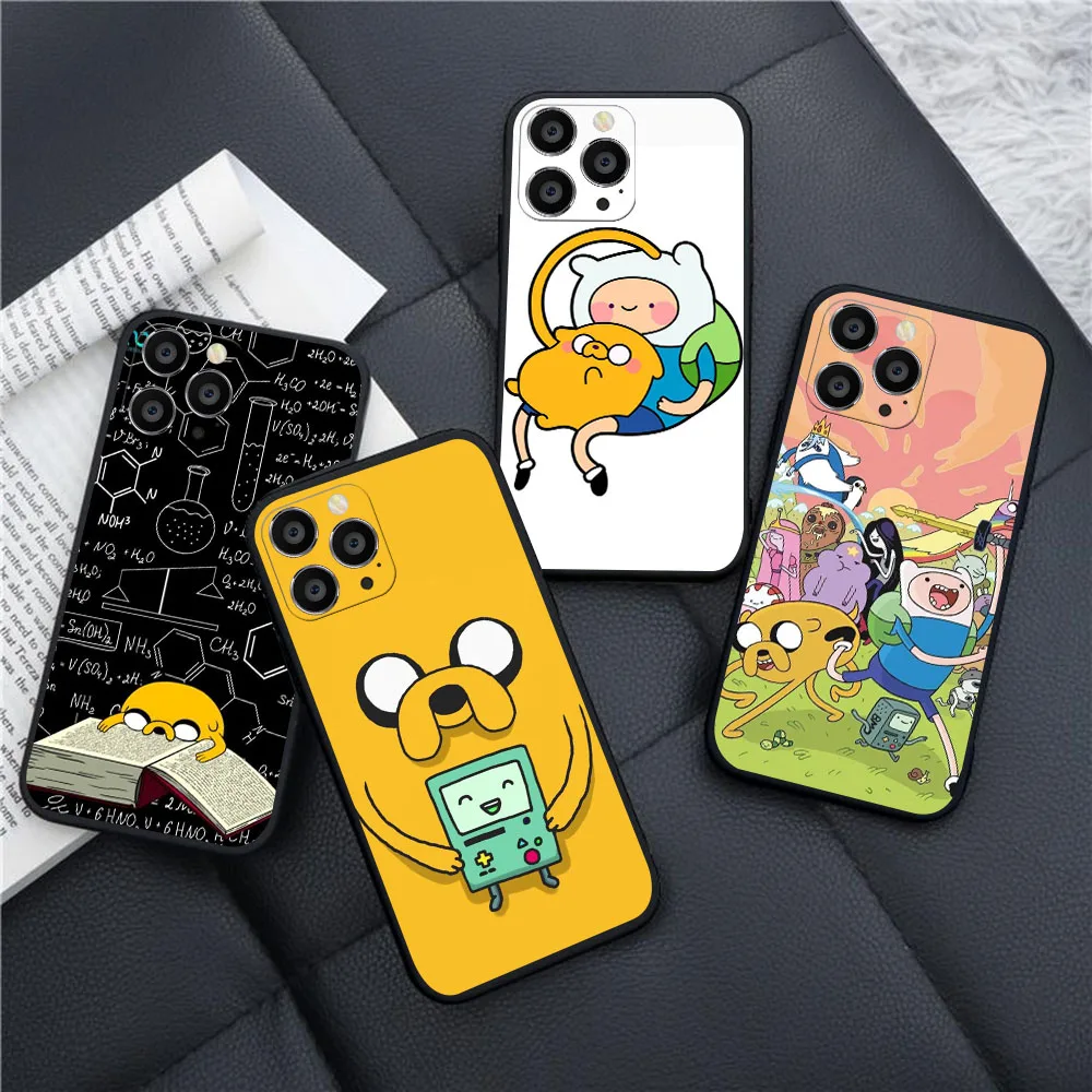 Silikonowe etui UR-1 Adventure Time dla Xiaomi Redmi Note 8 8T 11 11S 12 13 A3X Pro Plus