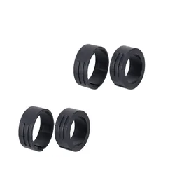 4pcs Bicycle Handlebar Computer Mount Washer Ring 31.8/ 25.4mm Front Mount Gasket For Garmin Bike Accessories