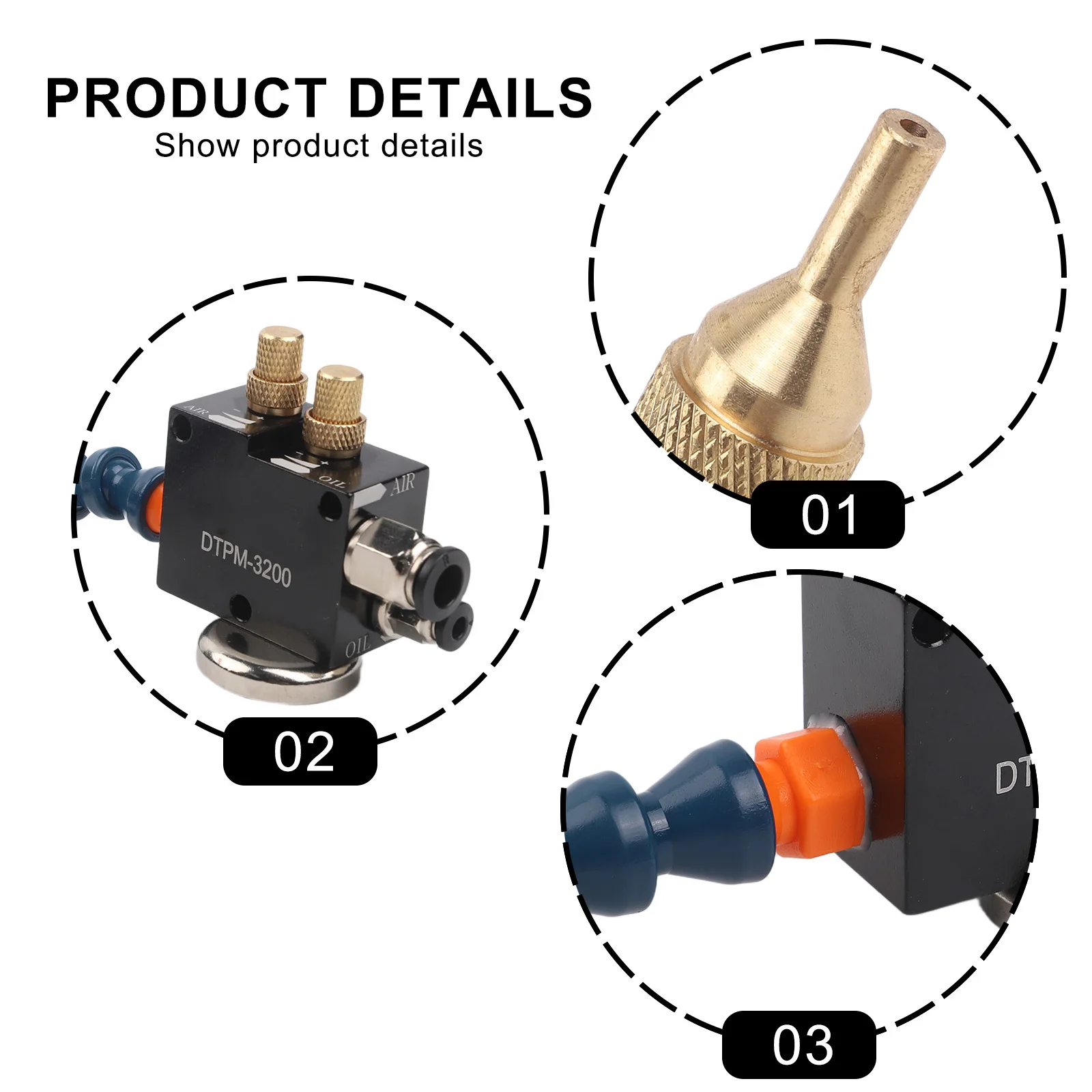 Tools Spray System for mist Cooling Lubrication 4mm 8mm Coolant Cooling For CNC Router Machine Metal PU Metal Brass