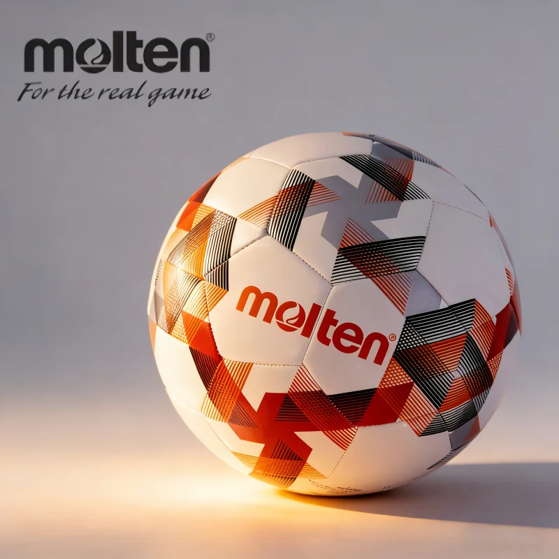 

Футбольные мячи Molten, официальный размер 5 и 4, высококачественные футбольные мячи из мягкого материала TPU для тренировок и матчей на открытом воздухе.