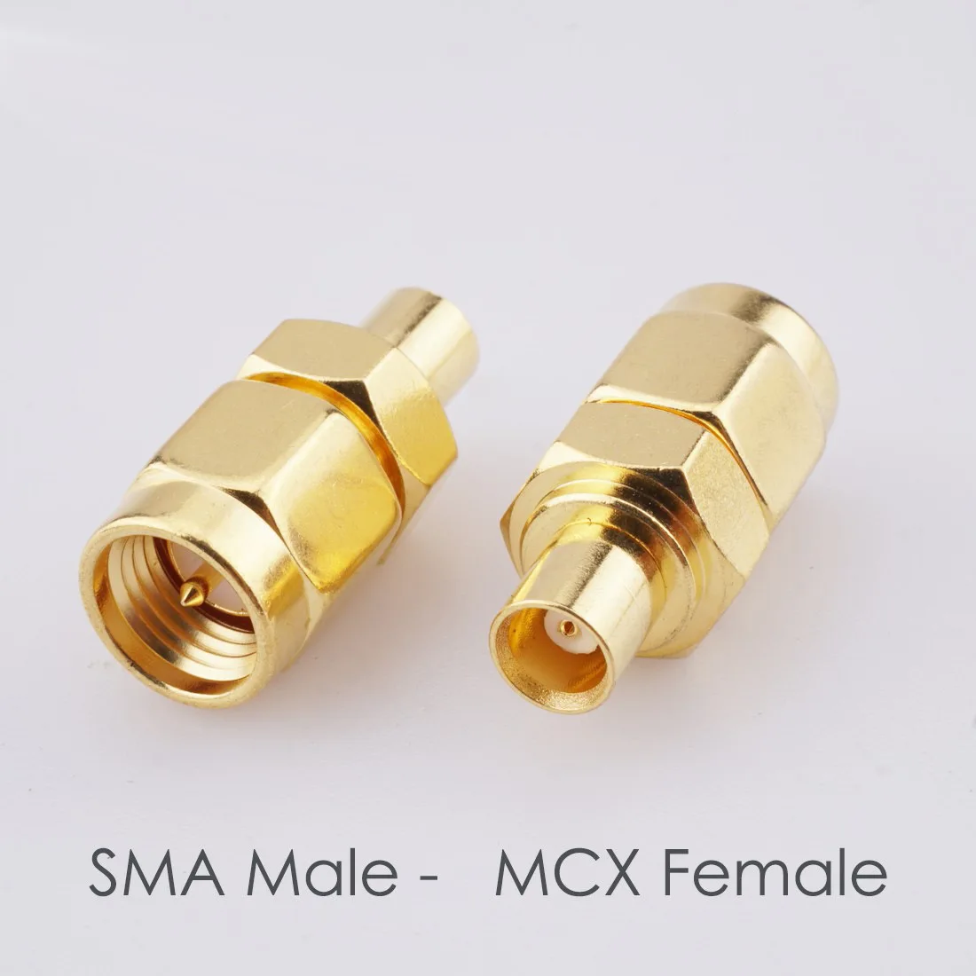1PC, SMA to MCX Adapter Kit SMA Male Female Plug to MCX Female Male Jack Adapter RF Coaxial Conector Straight Converter