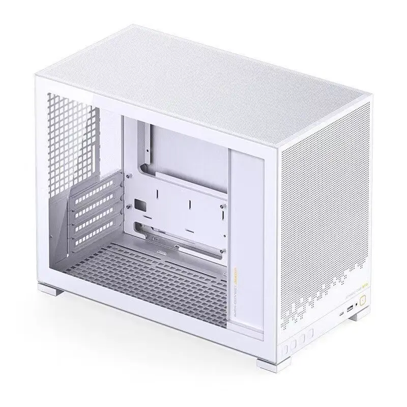 D32 MATX desktop side through small chassis, support back insert MATX main board mini chassis