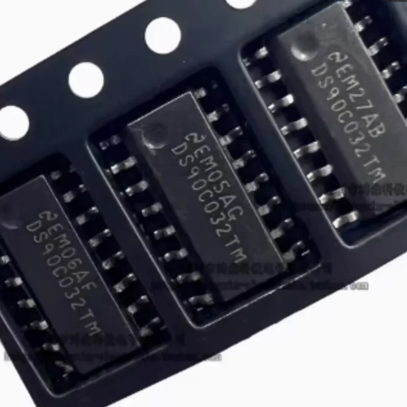 5PCS New Original DS90C032TM SOIC16 Quad LVDS Differential Line Receiver 155.5Mbps Interface IC In Stock