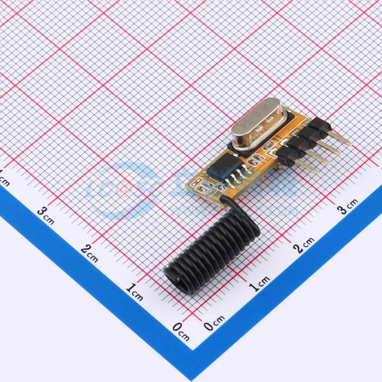 21 шт. DL-RX433 SMD 22x9 мм 433,92 МГц Модуль беспроводной связи RF