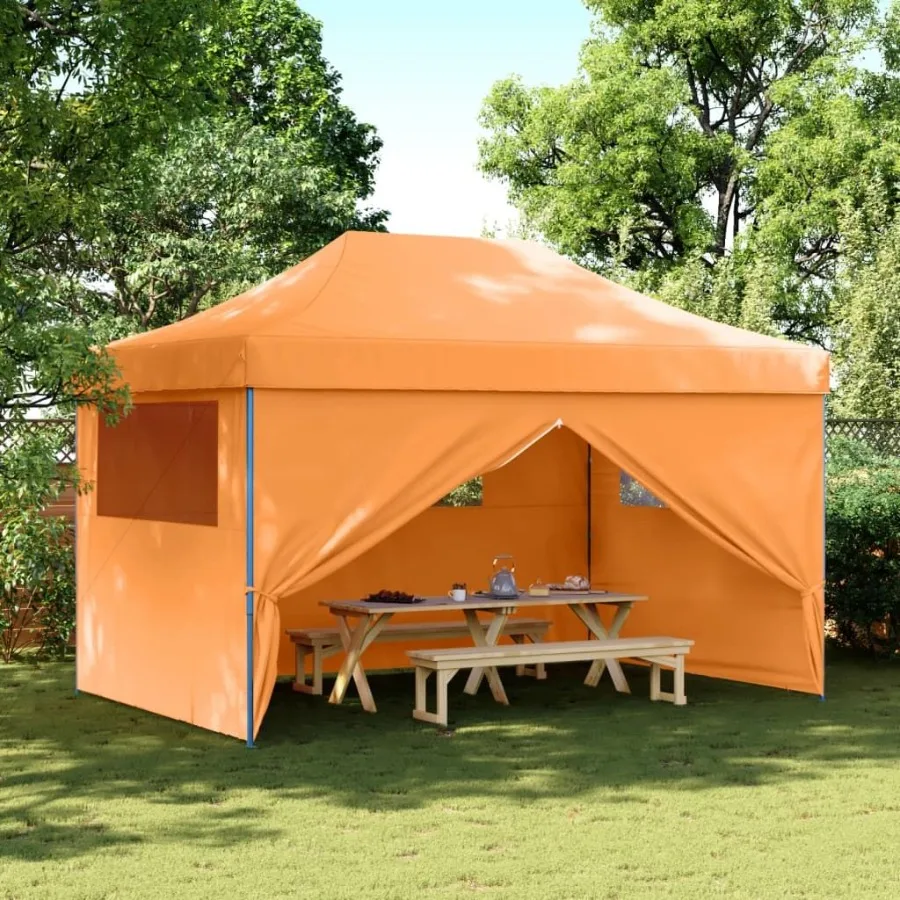 

Party Tent Orange and Blue