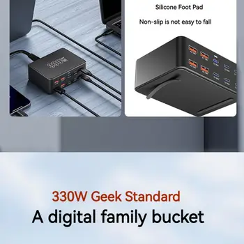 10 best sales מטען USB עם 10 יציאות - №2