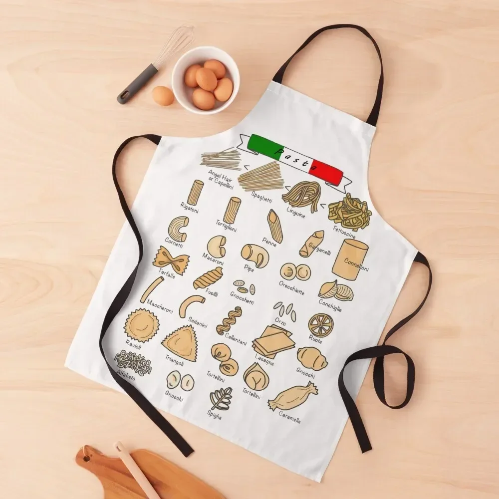 

Pop Chart Pasta Apron kitchen item Kitchen accessories Apron