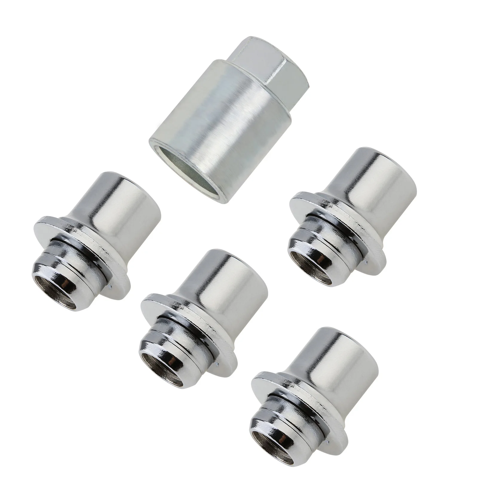 4 Wheel Lock Lug Nuts Set M12x1.5 Lug Nuts Fit for Toyota / Lexus Protection Against Wheel Auto Fasteners