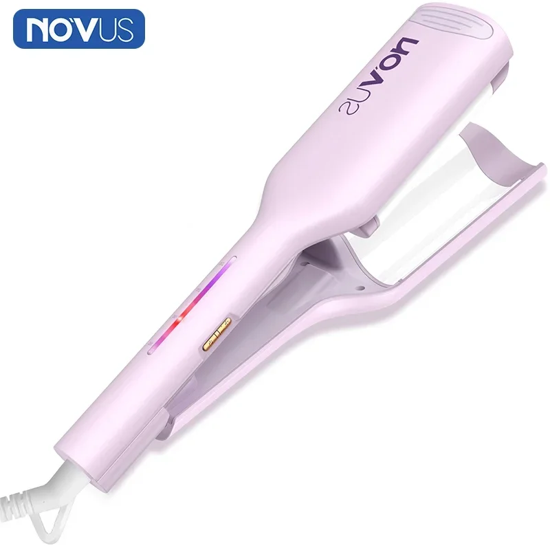 

NOVUS 32/36mm Waver Curling Iron Anti-Scald 6000W Negative Ion Egg Rolls Head Styler Fast Heating 30 Min Auto-off Styling Tools