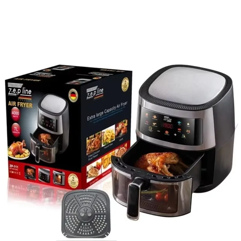 

2024 новый стиль на складе фритюрница электрическая печь заводская цена 8л воздушная печь из нержавеющей стали