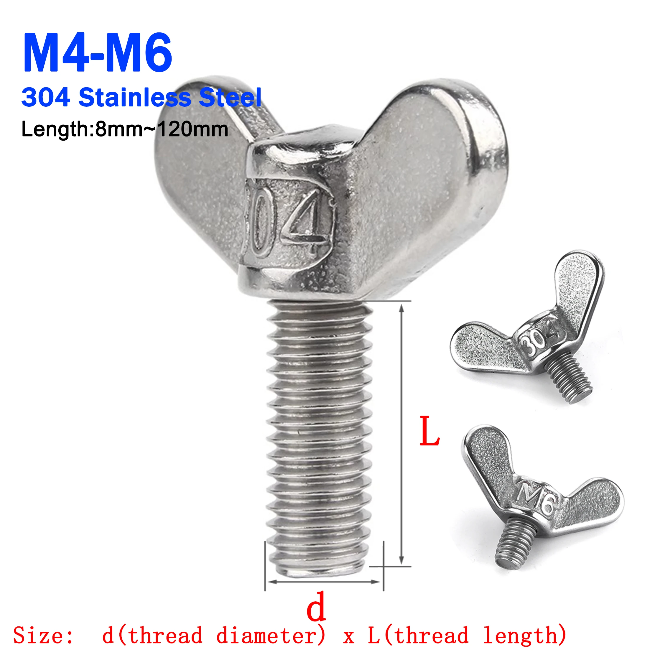 Big Ear Bolts 304 S…