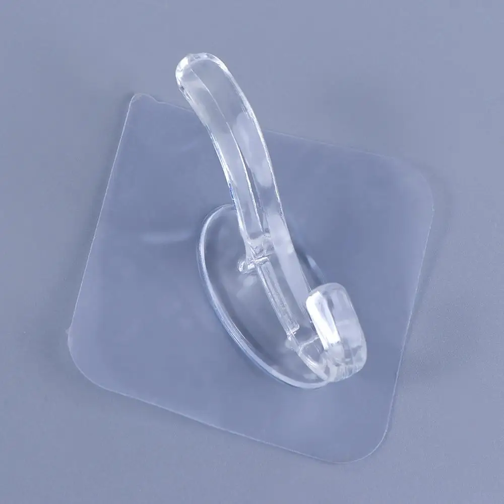Practical Multi-Application for Bathroom,Kitchen Traceless Autohesion Storage Rack Key Holder Wall Hooks Clothes Hanger