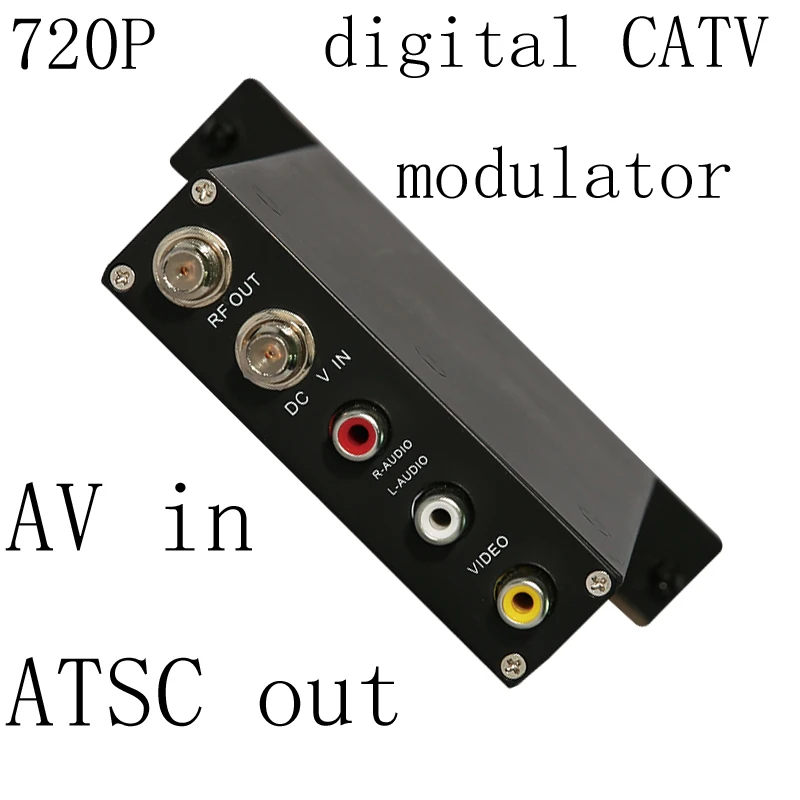 AV HDMI to ATSC encoder modulator Digital TV Headend QAM RF Modulator ATSC digital 1080P HDMI to ATSC modulator