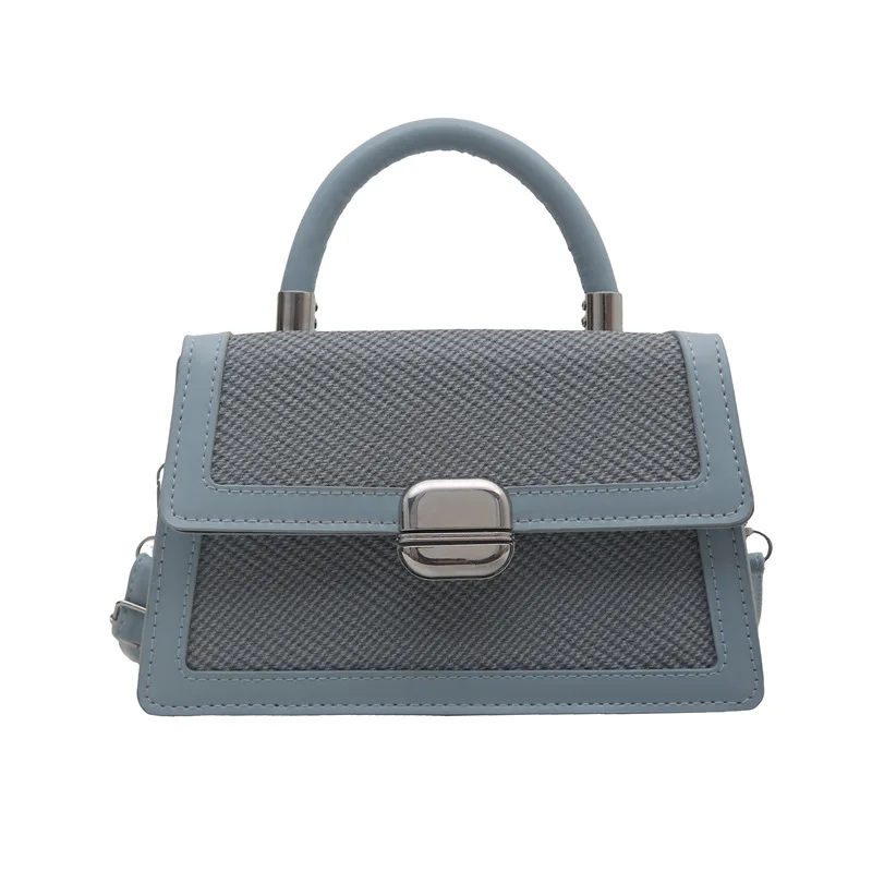2025 primavera ed estate nuova borsa quadrata dal design di nicchia borsa a tracolla da donna alla moda e alla moda