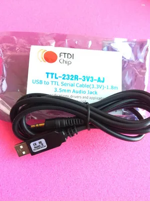 

TTL-232R-3V3-AJ cable USB Embedded Serial Conv 3V3 3.5m FTDI