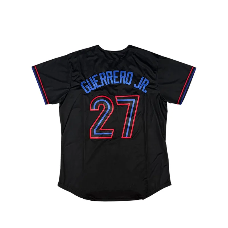 Boyfriend Style Men's Toronto Baseball Jersey Embroidery Loose Uniforms Breathable Outfits Casual Sports Short Sleeves Shirts #3