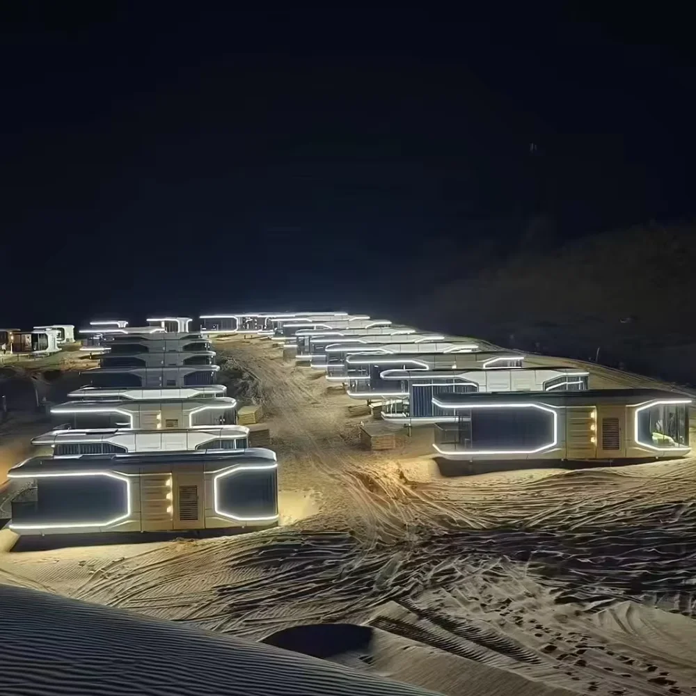 Outdoor Space Capsul Luxury Camping Unit with Smart Assist System