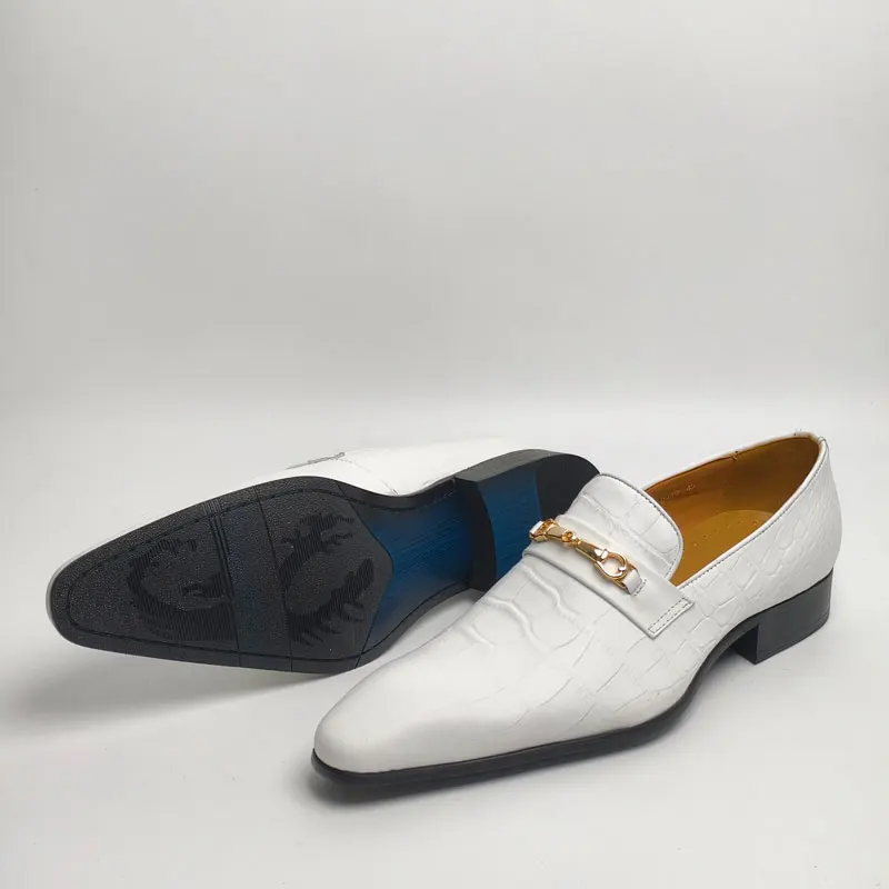 Customized Loafers For Mens Penny Casual Man's Daily Wear Comfortable Office Party Fashion Dress Footwear Handmade Leather Shoes - Image 4