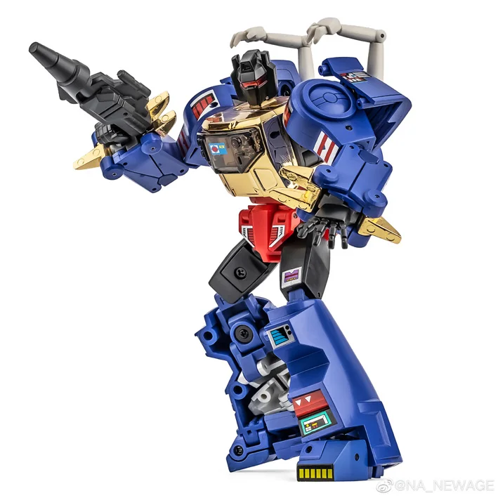 ของเล่นแปลงร่างขนาดเล็กในสต็อก NA H44V บลู ย์มีร์ คิง G2 หุ่นยนต์ไดโนเสาร์ ไทแรนโนซอรัส เร็กซ์ พร้อมสาย กล่องเดิม