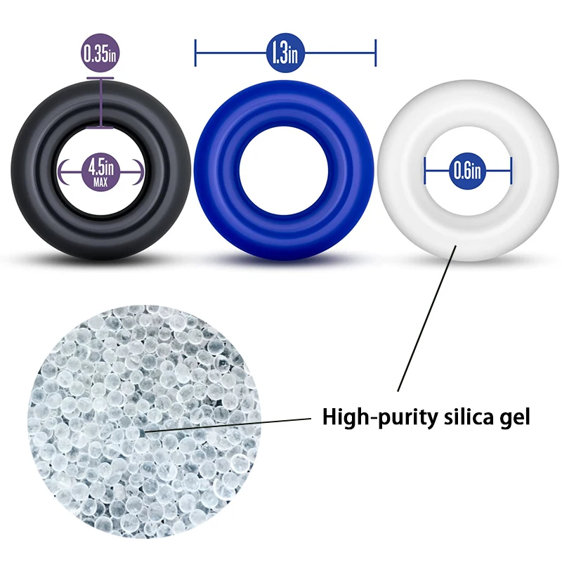 Male Cock Rings Prepare Sex Tools Delay Locker Rings Orgasm Edge Sex Toys for Men