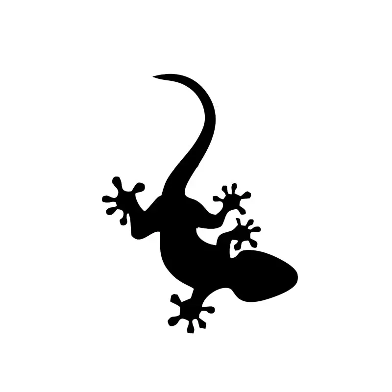 Coolest Reptile Lizard Vinyl Decal Car Stickers Accessories 9.9*13.2CM