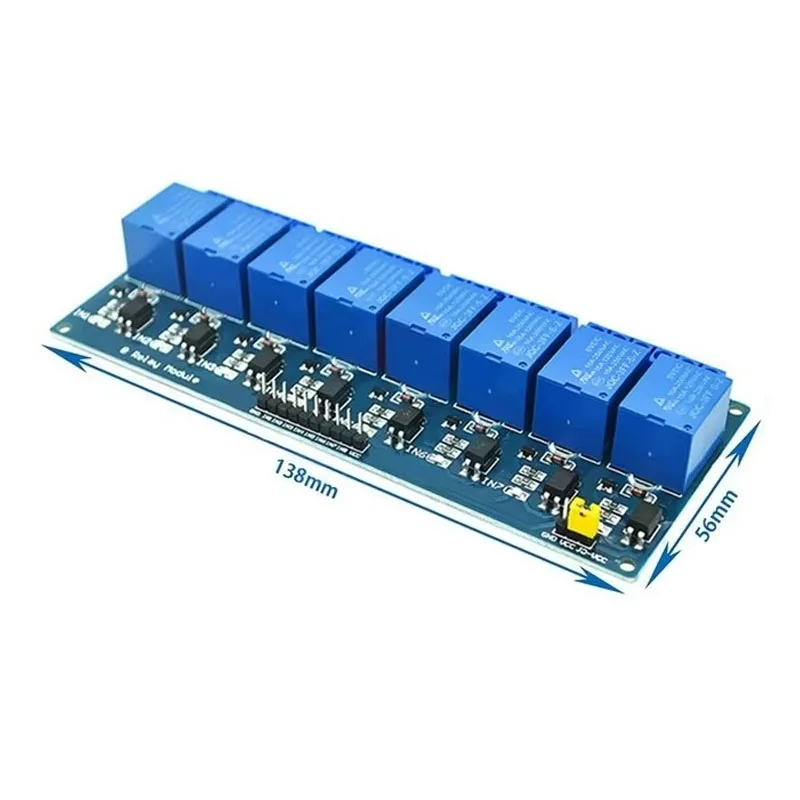 5 فولت 1 2 4 6 8 قناة وحدة التتابع مع Optocoupler KY-019 1/2/4/6/8 طريقة لاردوينو