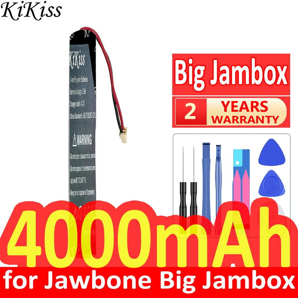 Reliable Power Supply For Jawbone For Big for Jambox Speaker 4000mAh Lightweight for Portable Speaker Battery