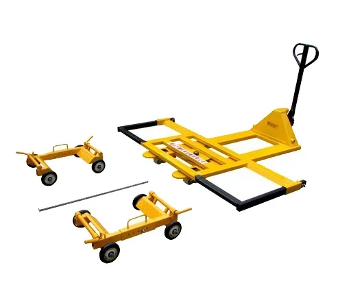 CE Wholesale Car Jack 2500kg Hydraulic Pallet Truck Car Mover Dolly Trailer Small Car Tow Moving Dolly Trailer