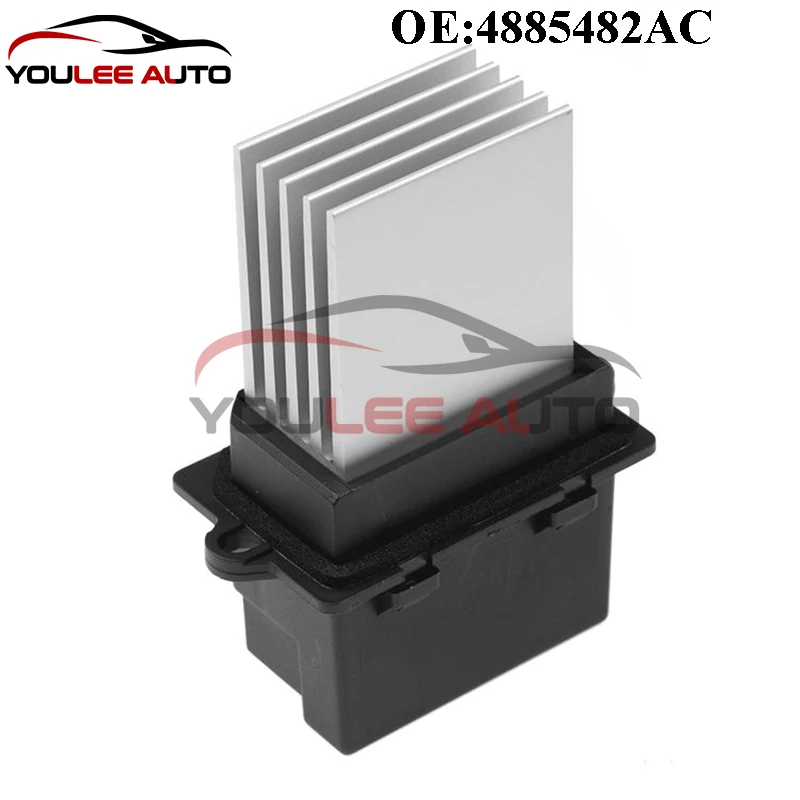 New 4885482AC 4885482AA 4885482AB HVAC Blower Motor Resistor For Chrysler Town Country Voyager Dodge Durango Jeep Auto Parts