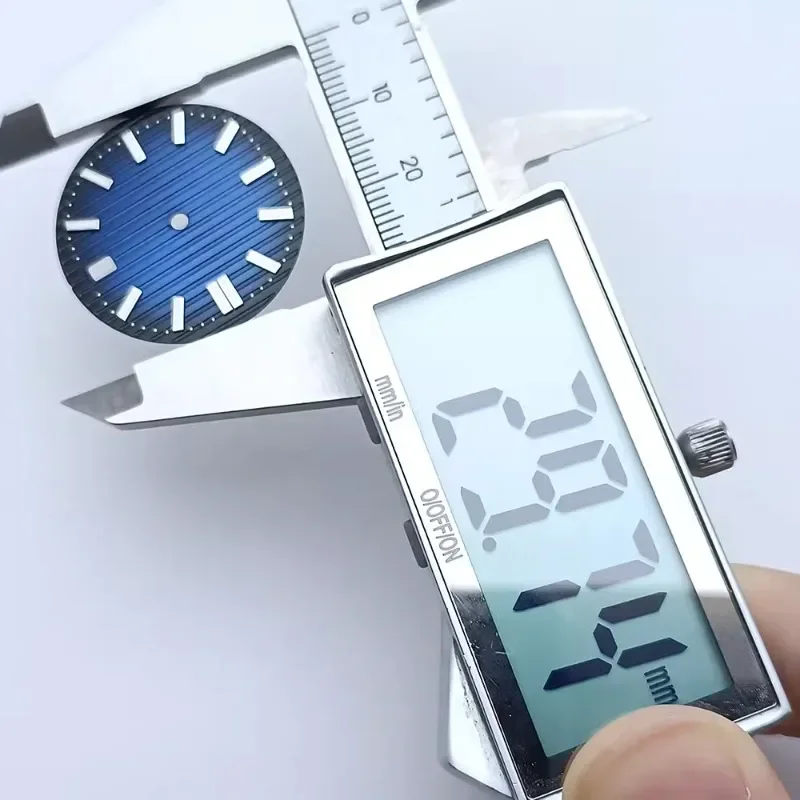 29.8 มม.NH35 Dial ใหม่ที่กําหนดเองไม่มีโลโก้ Dial ดัดแปลงเหมาะสําหรับ NH35 NH36 ผู้ชายนาฬิกาอุปกรณ์เสริมใหม่ DIY