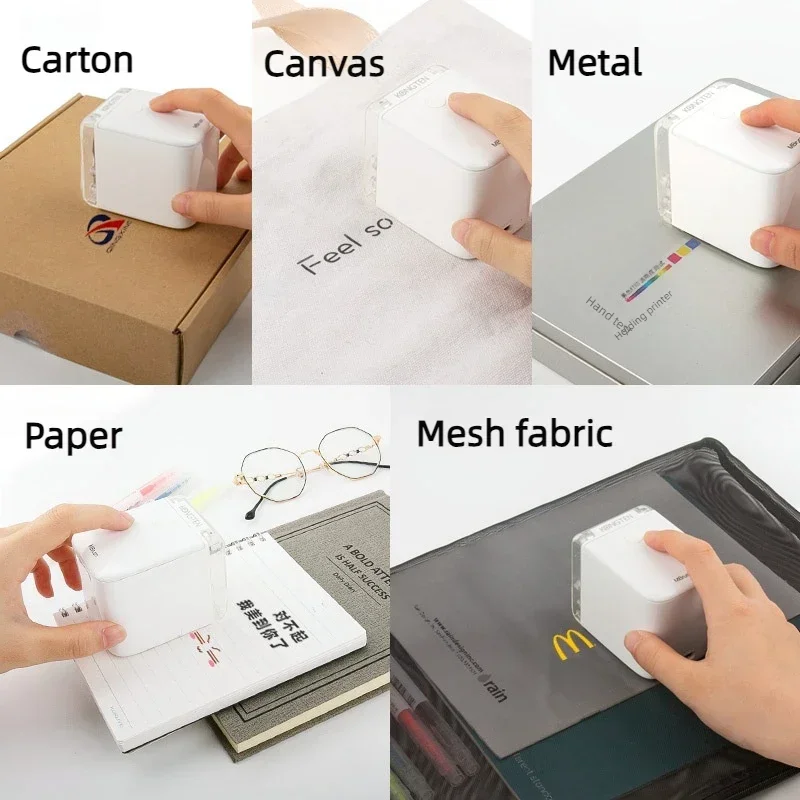 MHT-WG01 Portable Handheld Inkjet Mini Temporary Tattoo Machine Color Qr Code L…
