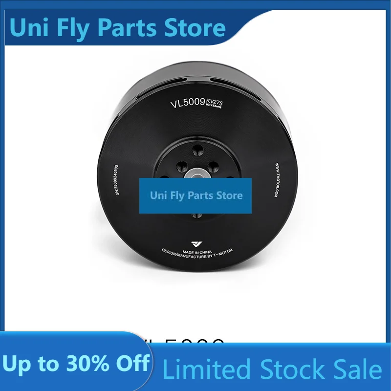VL5009 T-MOTOR KV275 Vertical/fixed Wing  Motor Continuous Power(180s)930W Maximum Current 52A/lasting 180s Drone AccesUniFly