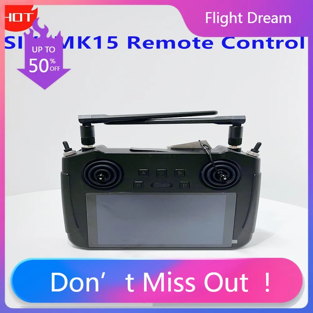 

NYSIYI MK15 remote control model airplane with 5.5-inch high-definition 1080P display screen image transmission distance of 20km