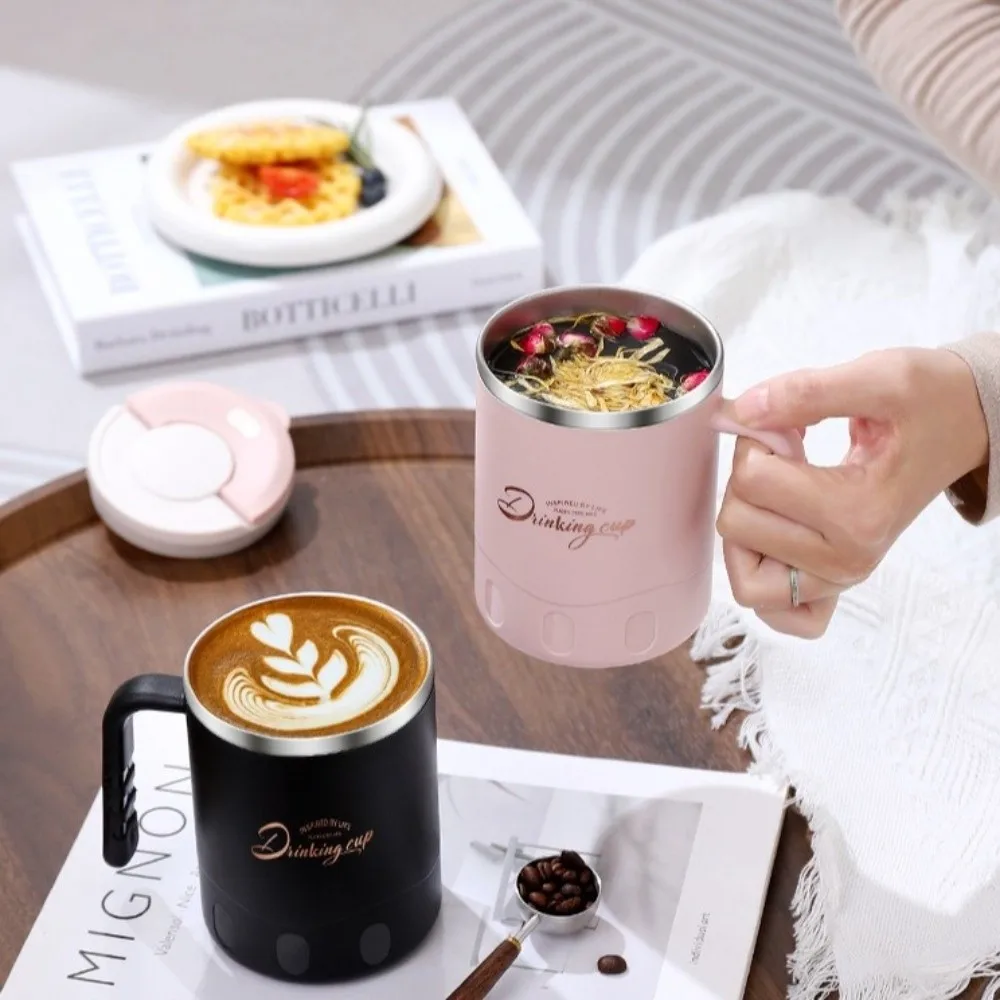 580ml Insulated Mug Heat-resistant Double-layer Milk Coffee Cup 304 Stainless Steel with Tea Strainer Thermal Mug Tea Milk