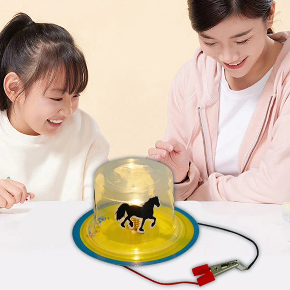 

2 Sets Turbine Material Pack Child Stem Experiment Kits Paper Diy Craft
