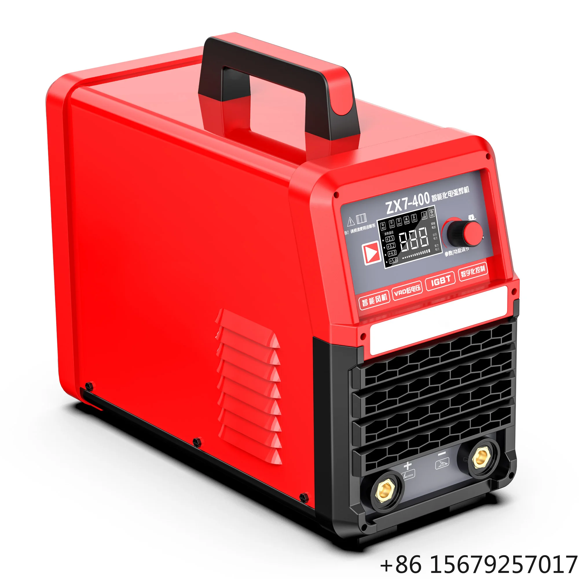 OBO ZX7-400 Industrial MMA Welder 400A 380V DC Motor Inverter IGBT CE Certified Smart LCD Stick New 1 Year Warranty Welding