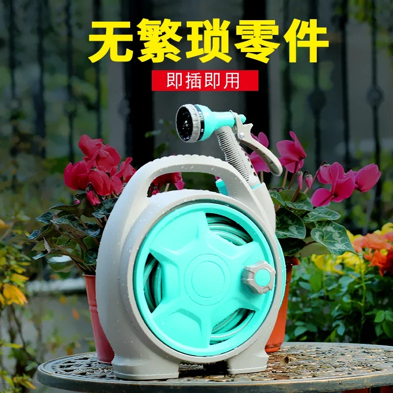 Car wash water gun watering artifact household watering water pipe hose nozzle garden high pressure water grab portable storage