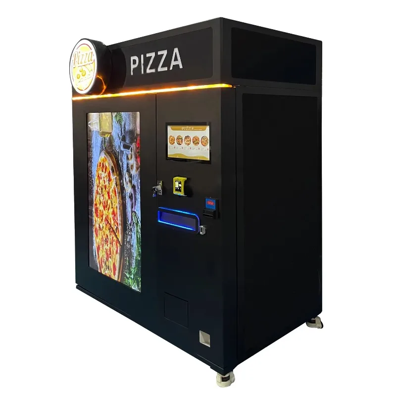 Customized 2023 NEW Pizza Vending Machine With Baking System And Heating System Ready To Bake Pizza Mate Pre-made Pizza Vendin