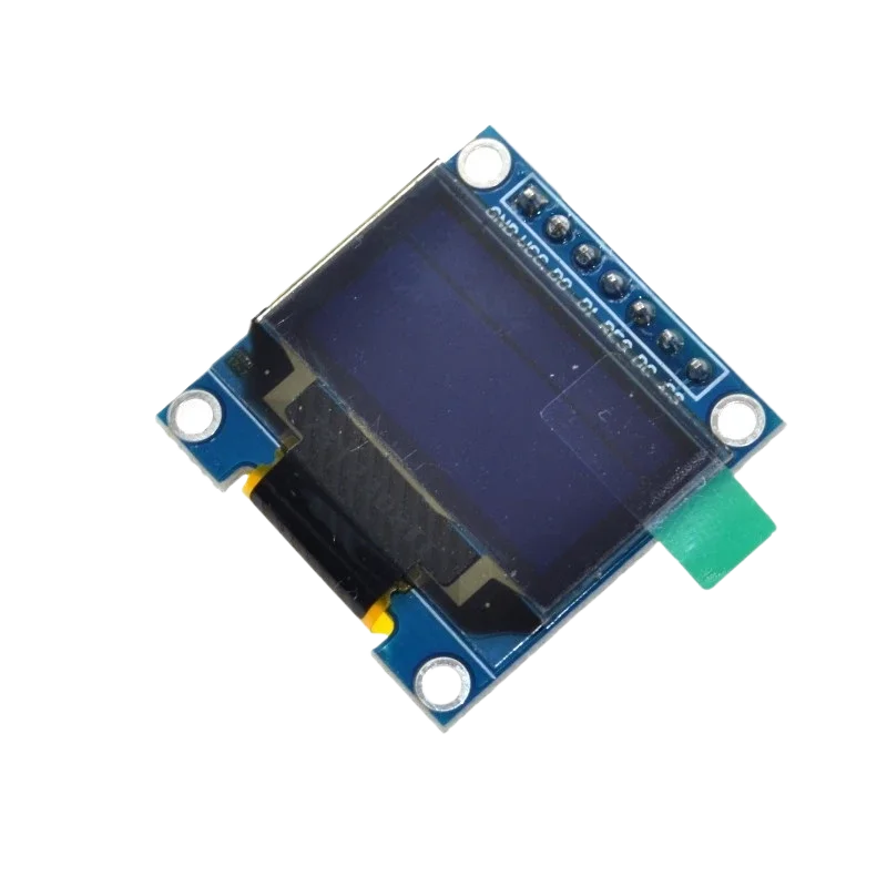 Módulo de exibição SPI OLED para Arduino, cor branca, 128x64 OLED, 7Pin Driver Chip, SSD1306, 0,96"