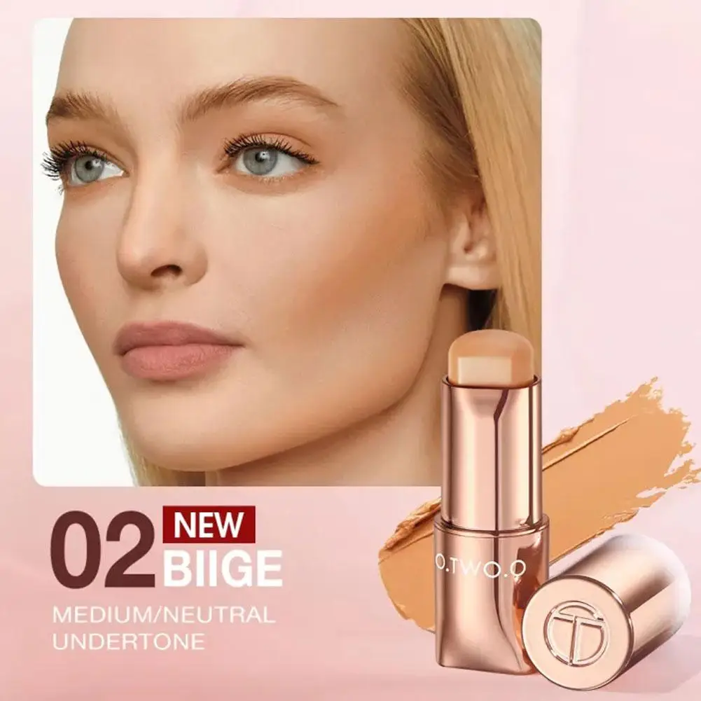 フェイスコンシーラースティックシルキーステレオ液体コンシーラースカルプトスティック輪郭フェイスペンコンシーラーメイクアップ簡単ブロンズ 2025 新