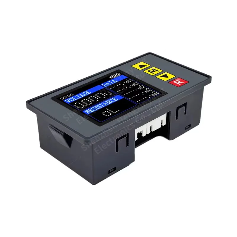 Четырехстрочный TS457 DC5V высокоточный тестер внутреннего сопротивления литиевой батареи, детектор качества 18650 сухой батареи