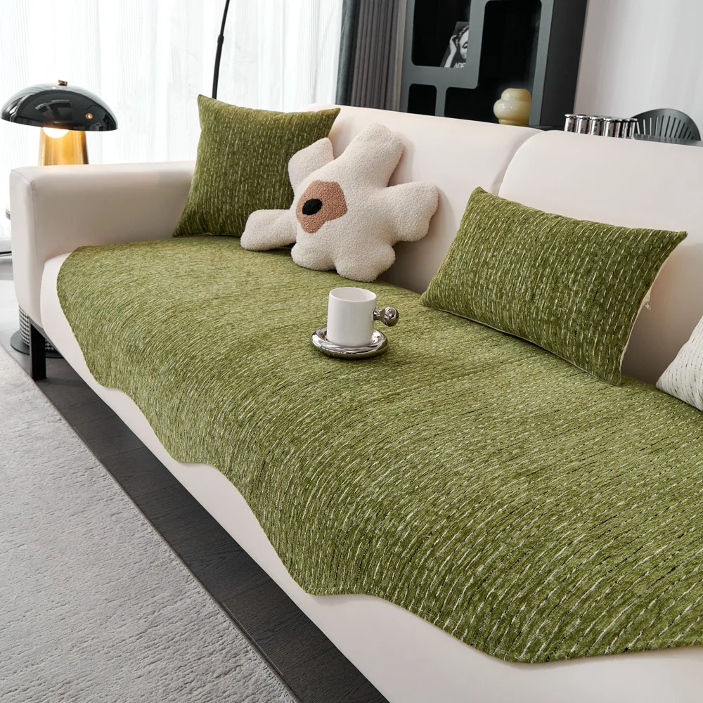 Nordic Cotton Sofa Covers for Living Room Geometry Universal Sofa Mat Towels Non-Slip Couch Cover Cushion Home Decor Slipcovers