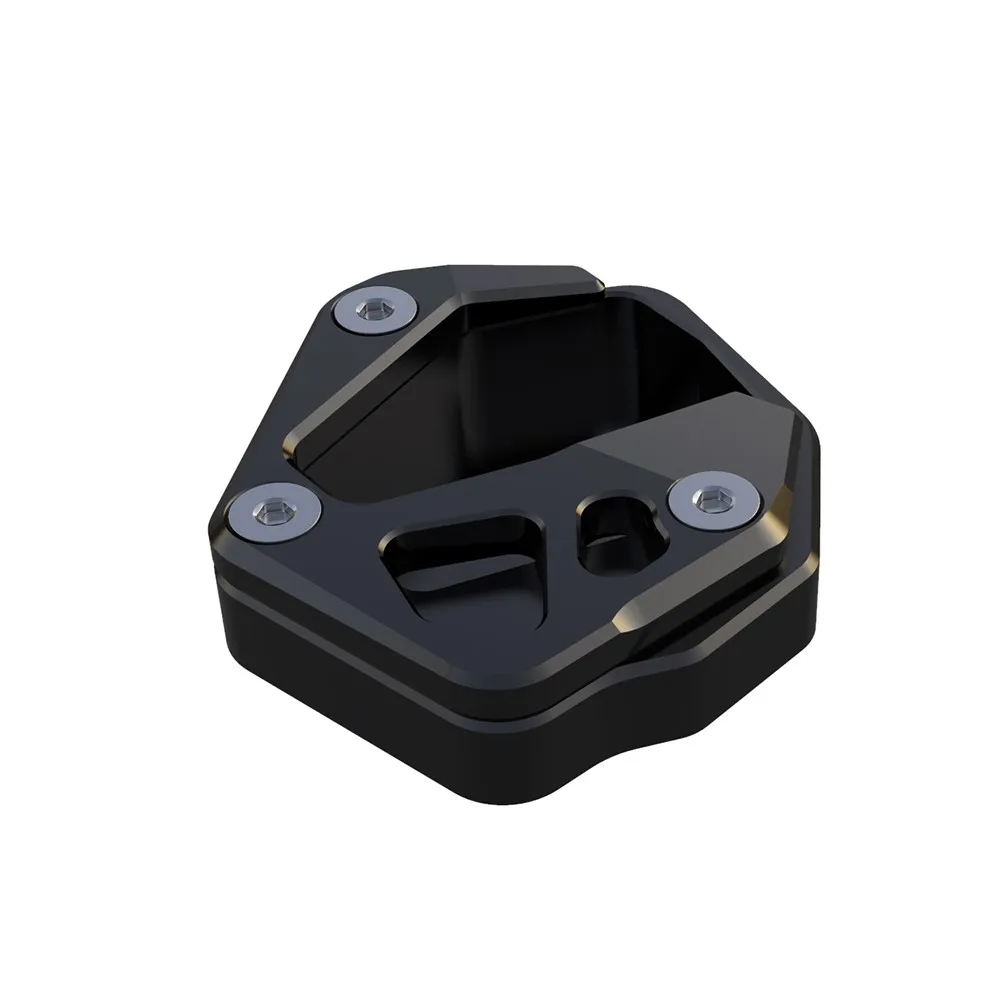 สําหรับMoto Guzzi V100 Mandello V 100 Mandello S 2023 2024 Kickstand Extensionรถจักรยานยนต์เท้าขาตั้งแผ่นPadอะไหล่