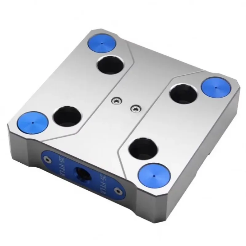 

High Precision CNC Center Connection plate Four Axis Five Axis Self Centering Vise zero Positioning Module Quick Change Board