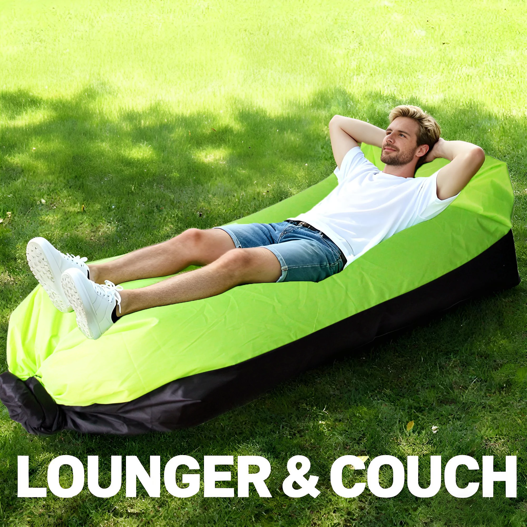 

Надувной диван для отдыха, портативный стул для пляжа и кемпинга, водонепроницаемый диван для пикников, пеших прогулок, музыкальных фестивалей на открытом воздухе