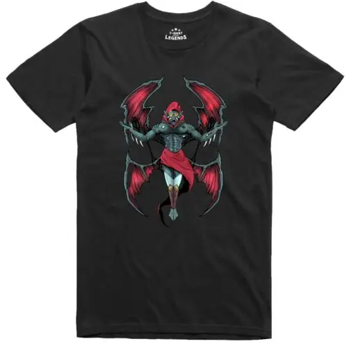 Vampiro Camiseta Hombre Gótico Terror Juego de Rol Corte Normal Camiseta