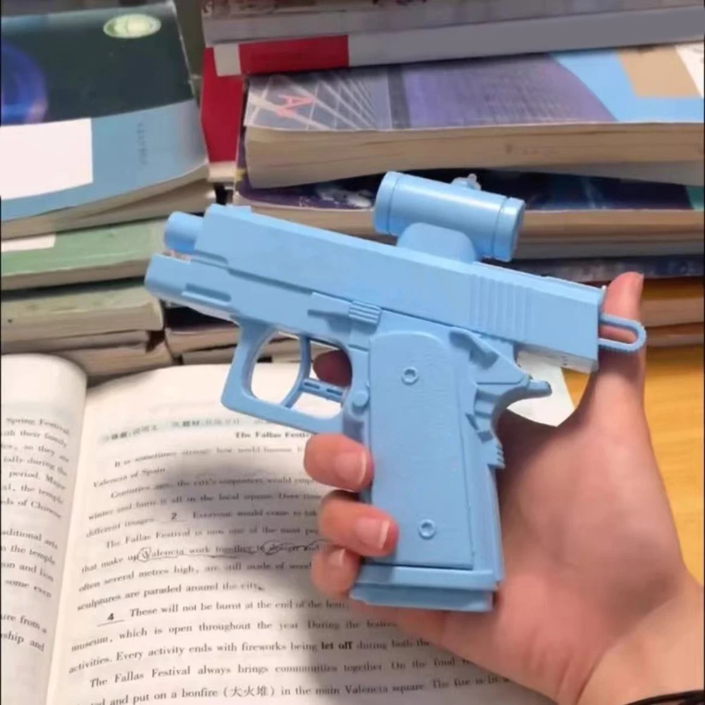 Nowy pistolet na wodę do żartów, ręczny, dwukierunkowy, letnia zabawka na wodę dla dzieci i dorosłych, do pływania na zewnątrz, do basenu.