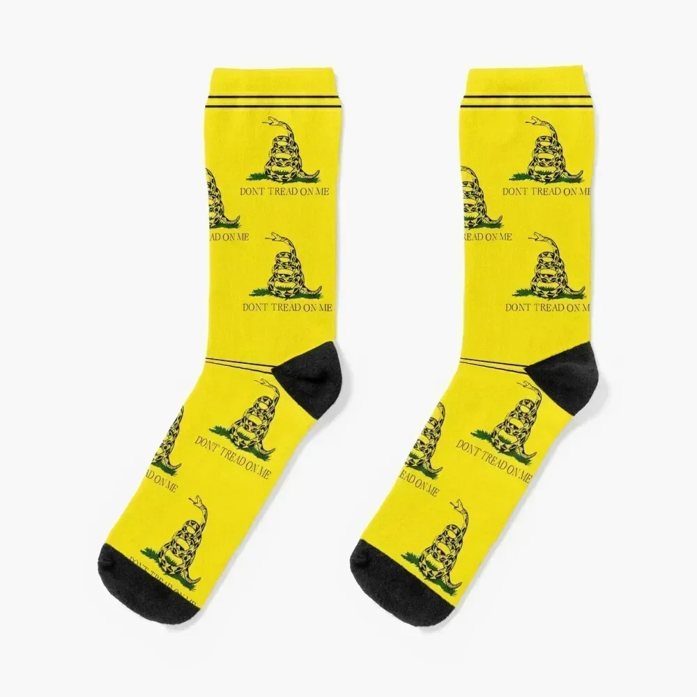 

Don't Tread on Me Gadsden Flag Socks sheer happy crazy tennis Ladies Socks Men's