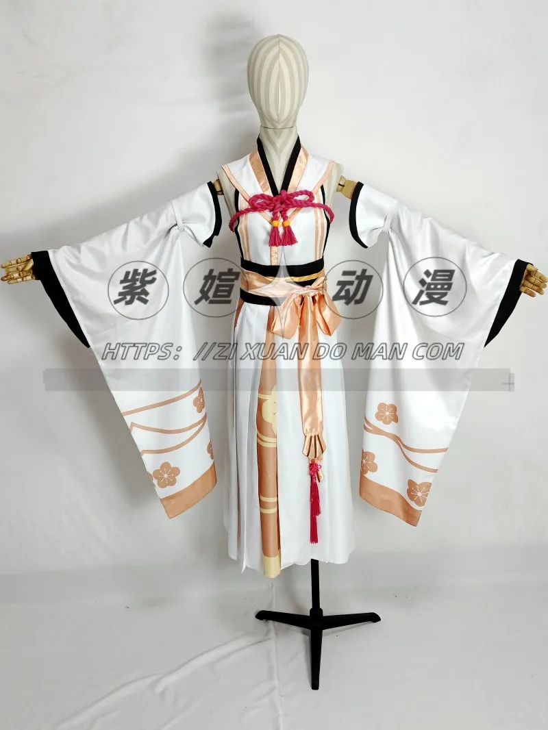 [Customized] Blue Archive Kuwakami Kaho Cosplay Costume Game Suit Kimono Hanfu Halloween Carnival Party Role Play Outfit Women